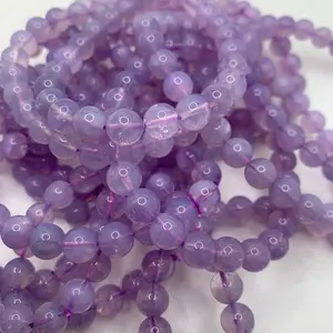High Quality Natural Lavender Moon Quartz Bracelets crystal bracelet