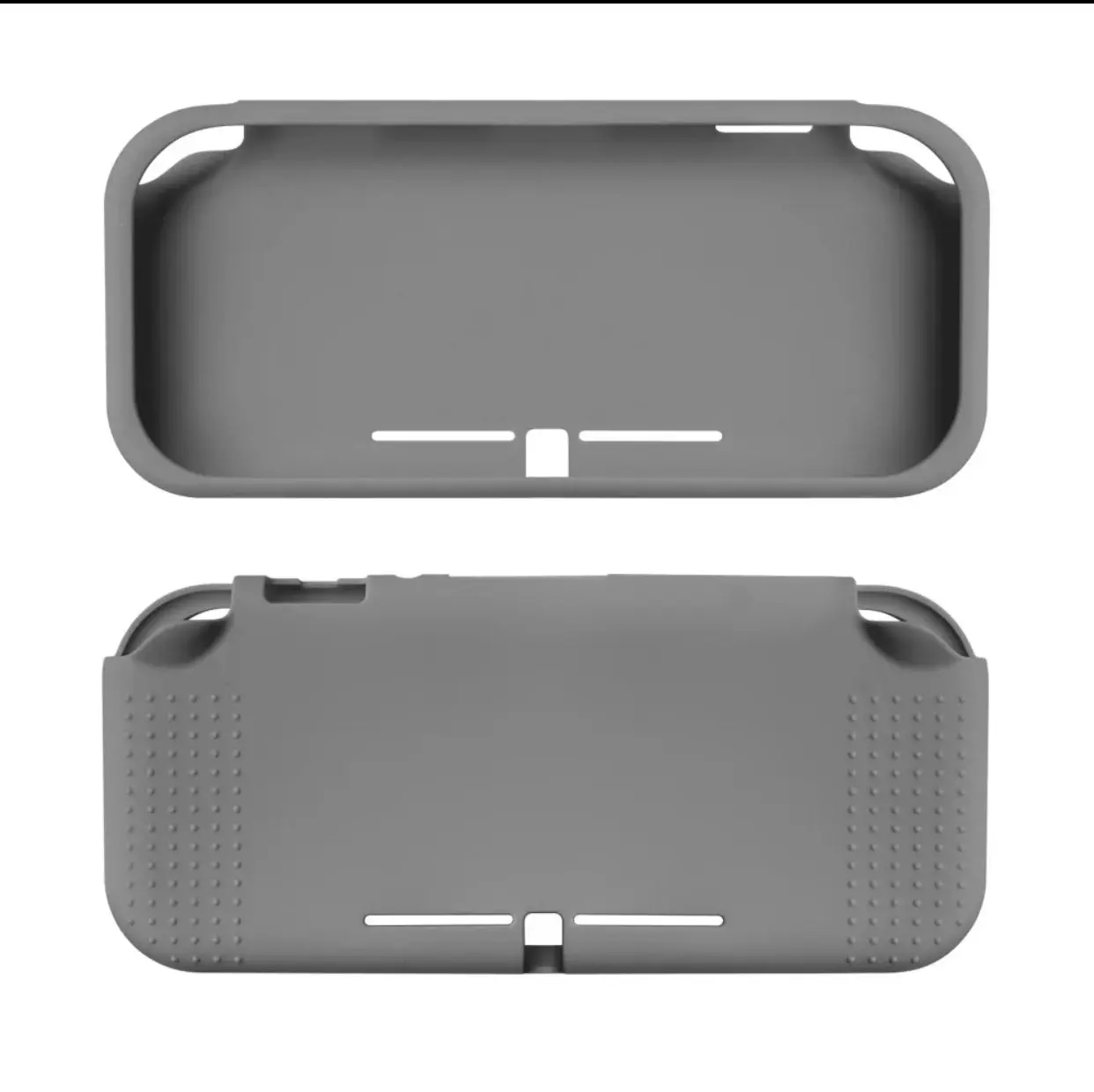 JenDore Gray Slip-On Silicone Protective Shell Cover Case for Nintendo Switch Lite - Durable & Stylish Protection