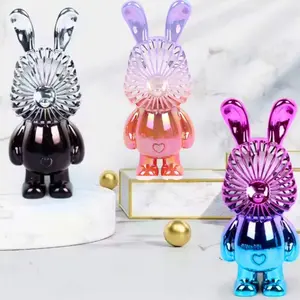 USB Bunny Breeze Fan – Mini Handheld Desk Cooler for Makeup, Travel & Personal Chill
