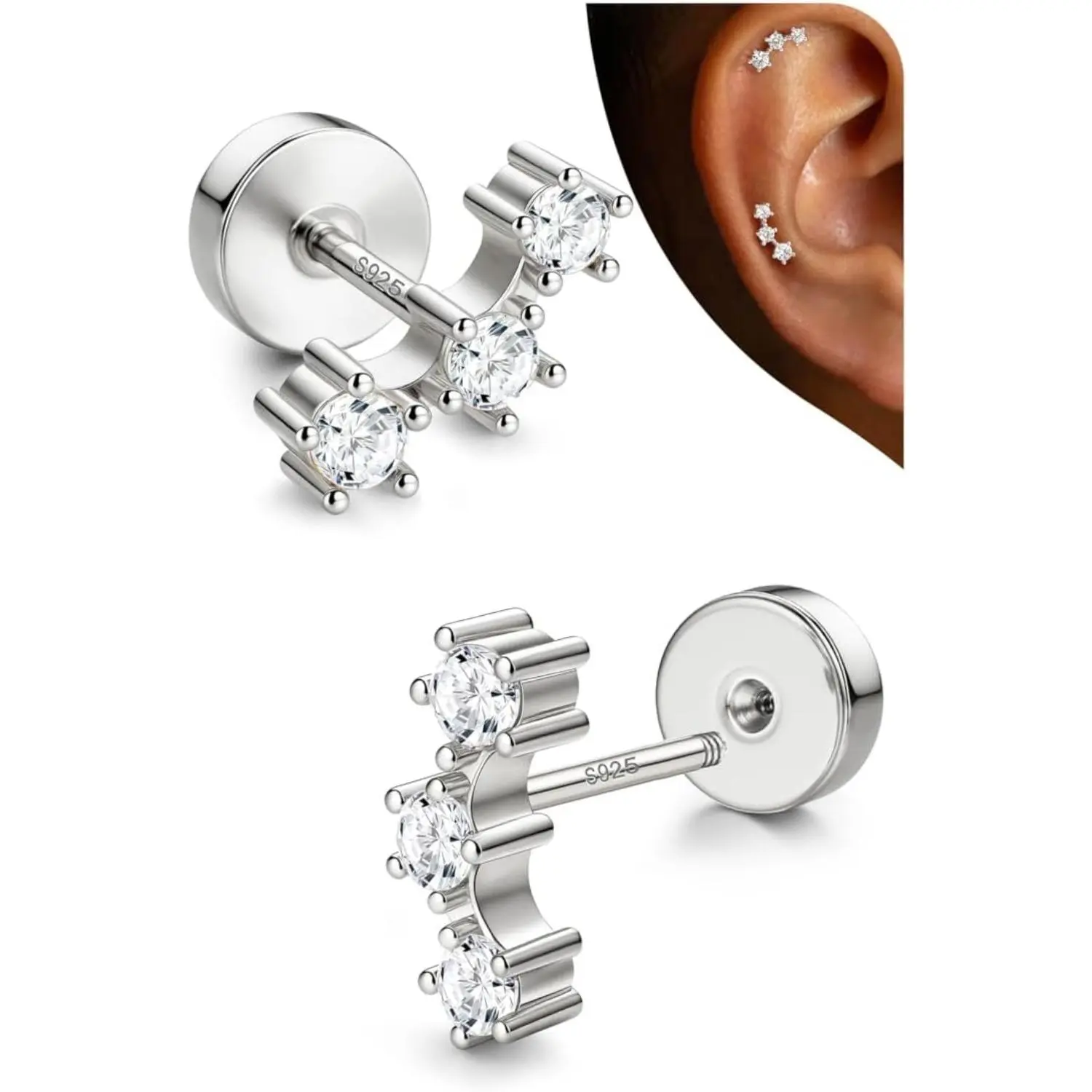 Silver Tone-Classic Climber