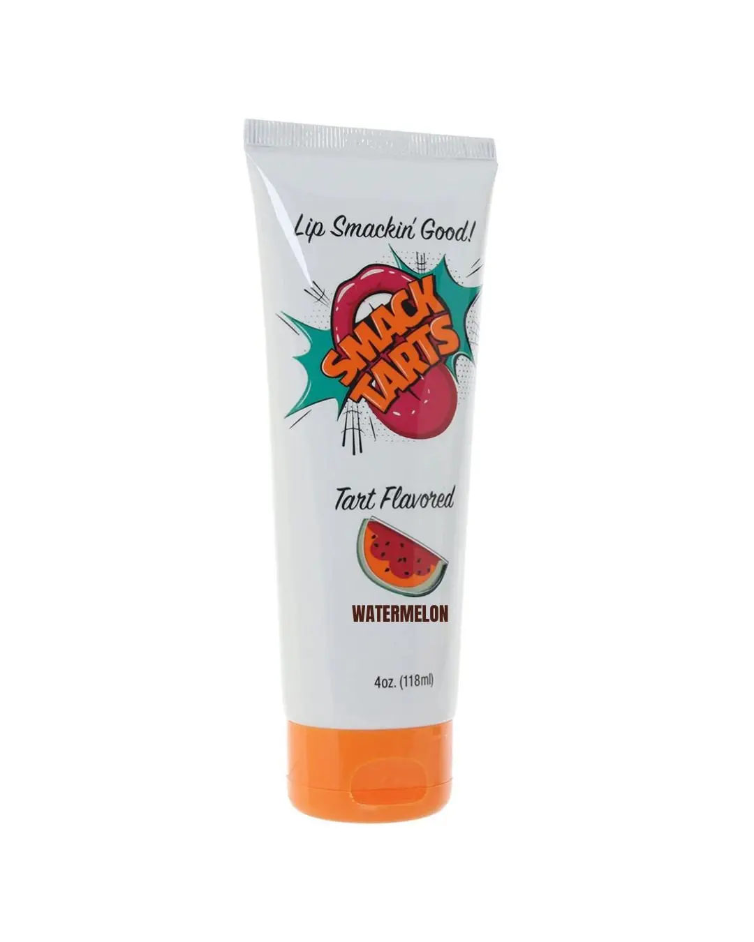 Smack Tarts Oral Soothing Moisturizer Gel - 4oz Nonfluoride Sour Watermelon Gel, Daily Care Toothpaste Alternative, Single Item (Oral Care Product)