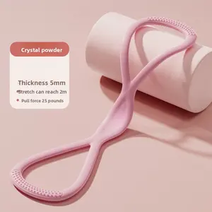 Men & Women Fitness Resistance Band, Arm Chest Back Elastic Strap, Chest Expander Yoga Gym Rope, Muscle Training 8-Way Elastic Bands