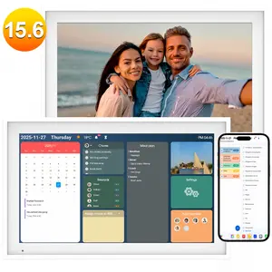 2026 Smart Family Calendar — 15.6"/10.1" HD Touchscreen, WiFi Sync, 64GB Storage, Auto Rotation, Family Schedules & Chores, Smart Reminders, Perfect Gift for Parents & Busy Households, AiMOR App Sync!