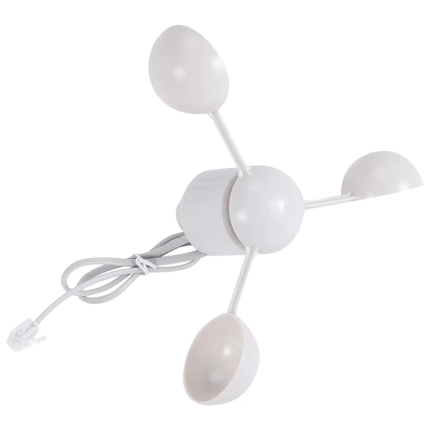 WH-SP-WS01 White Professional Anemometer Wind Speed Measuring Instrument Wind Speed Sensor Professional Meteorological Measuring Tool
