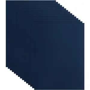 40 Sheets Navy Blue Cardstock 8.5 x 11 Craft Paper, 75lb Heavyweight Construction Paper Card Stock for Wedding Invitations, School Crafting, Memus, Making Cards, Greeting Cards