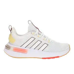 adidas Womens Racer Tr23 Lace Up Sneakers Shoes Casual - White