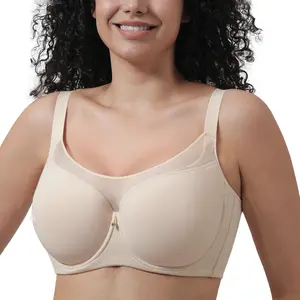 WMBras Women's Underwire Shaping Bra Deep V Plunge Beauty Back Smoothing  Underwire Push Up T-Shirt Bra Multiway 2 Cups Up