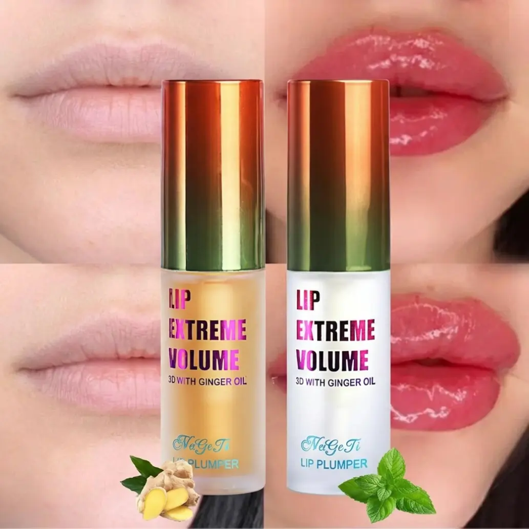 Lip Plumper Oil Serum - Long Lasting Hydrating Moisturizing Sexy Lip Balm - Instant Volumizing Essence Oil - Increases Elasticity Repair Lip Fine Lines, Skincare, Lip Care Products for All Occasions Makeup, Cosmetic