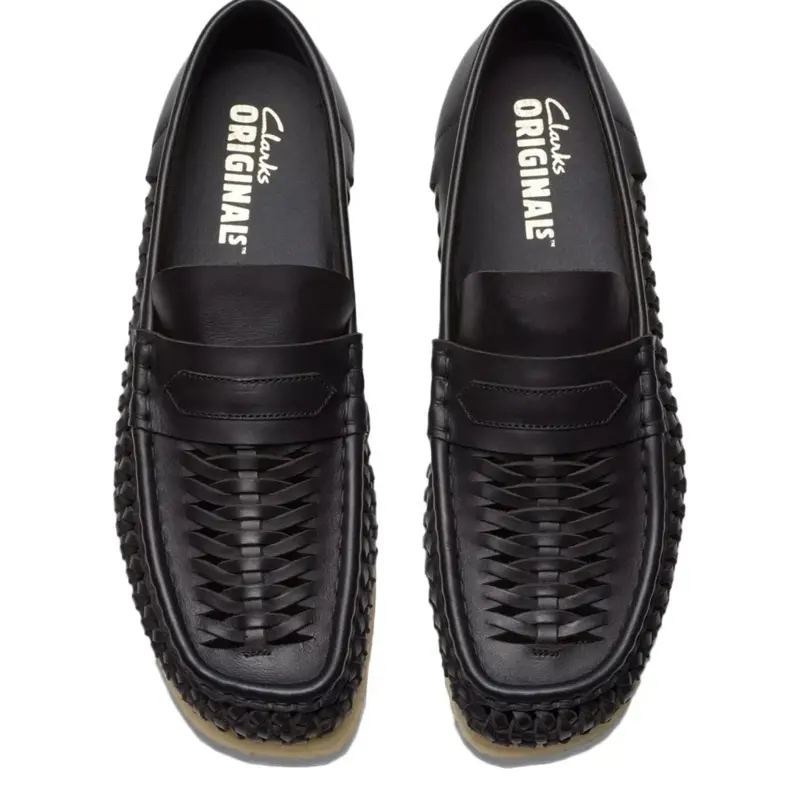 Clark's Wallaston boot leather black - TikTok Shop
