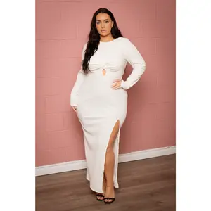 Plus Size Rochelle Maxi Dress - Ivory