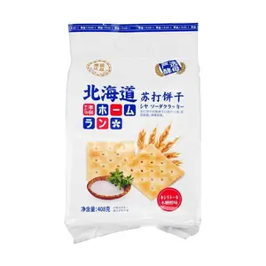 BENLEI Hokkaido Soda Crackers Xylitol Flavor 14.4oz - Low Calorie Snack