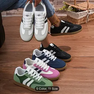 2026 New Modern Women's Road Running Shoes Low-Top Soft-Soled Height-Increasing Breathable Large-Sized Sneakers for Daily Shopping Dating Outdoor Hiking Couples' Shoes 5 Colors 11 Sizes