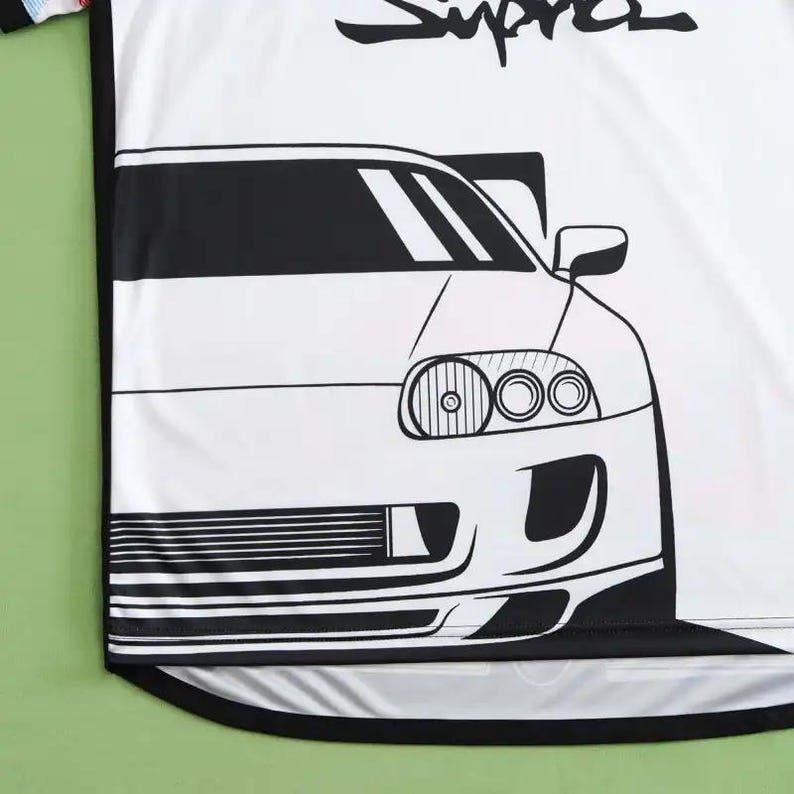 Japan Supra Car Soccer Jersey: Custom Name & Number jersey soccer