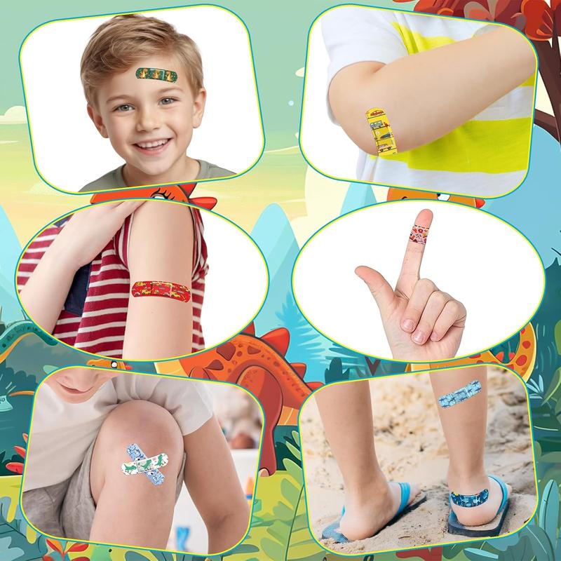 300 Pcs Adhesive Bandages, 33 Styles Kids Cartoon Bandages, Flexible, Colorful, Waterproof, Breathable, Protect Scrapes