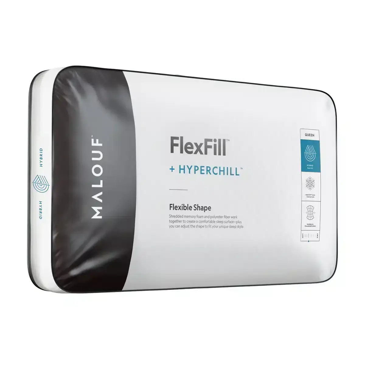 Malouf FlexFill™ + HyperChill™ Pillow