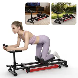 【SAVEYOUR】Crawling Workout Machine, Spine Twist Stretcher & Waist Trainer, Adjustable Back Stretcher for Lower Back Pain Relief, Core Balance Low-Impact Home Exercise