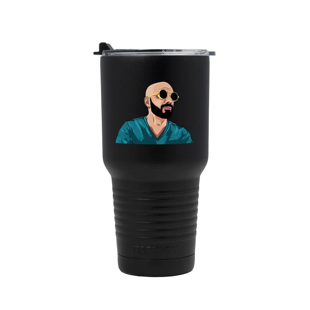 30oz Stainless Steel Tumbler |  Freakin Reviews Host (4 Color Process)