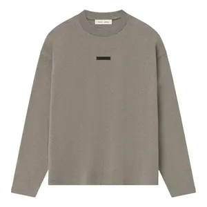 Fear of God Essentials Classic Fit Long-Sleeve Tee 'Homestead Heather' 125SP254203F