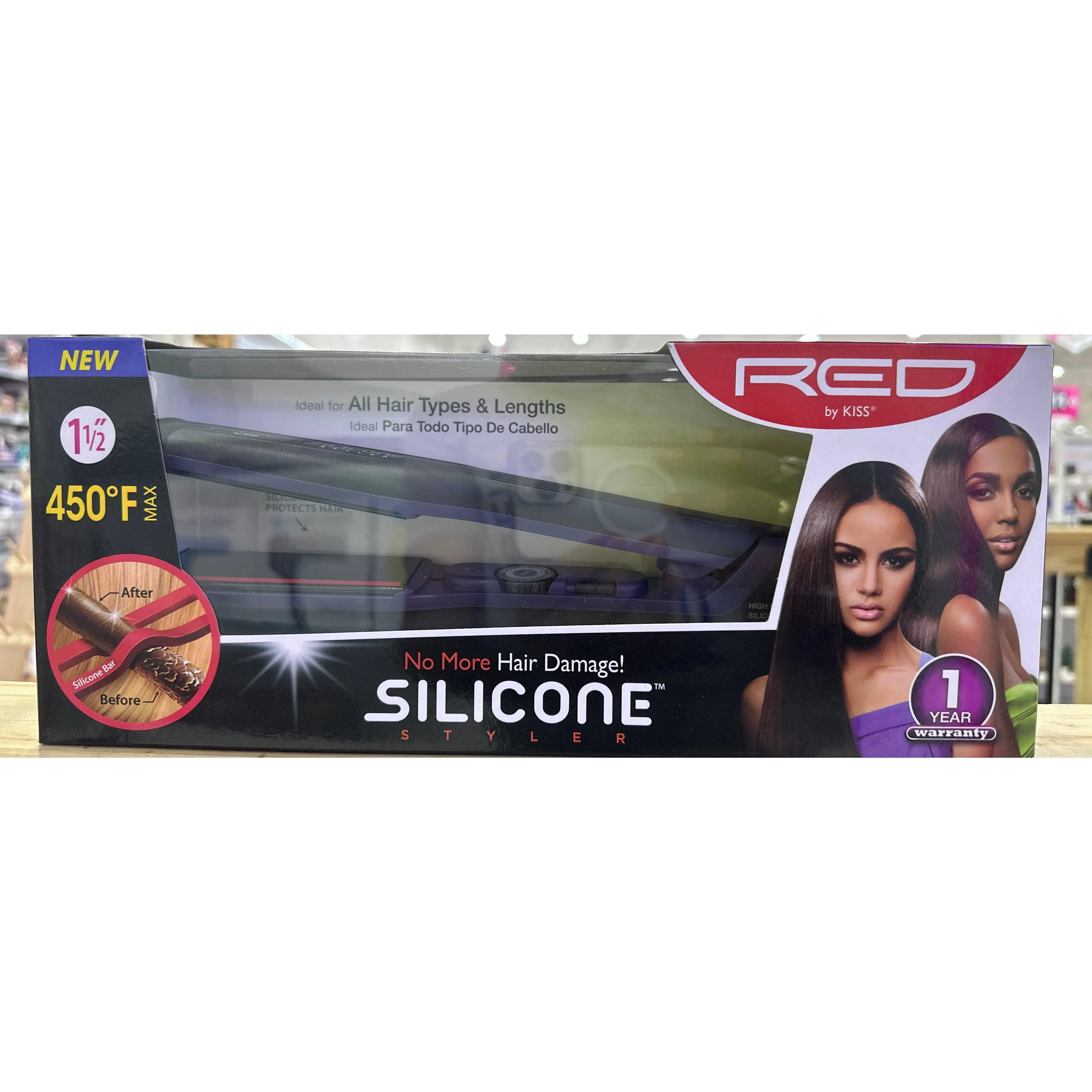 FIS150 RED 1 1/2'' SILICONE FLT IRON