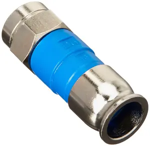 PPC Belden SNSD6 Blue RG6 Snap-N-Seal Compression Connectors 50-Pack