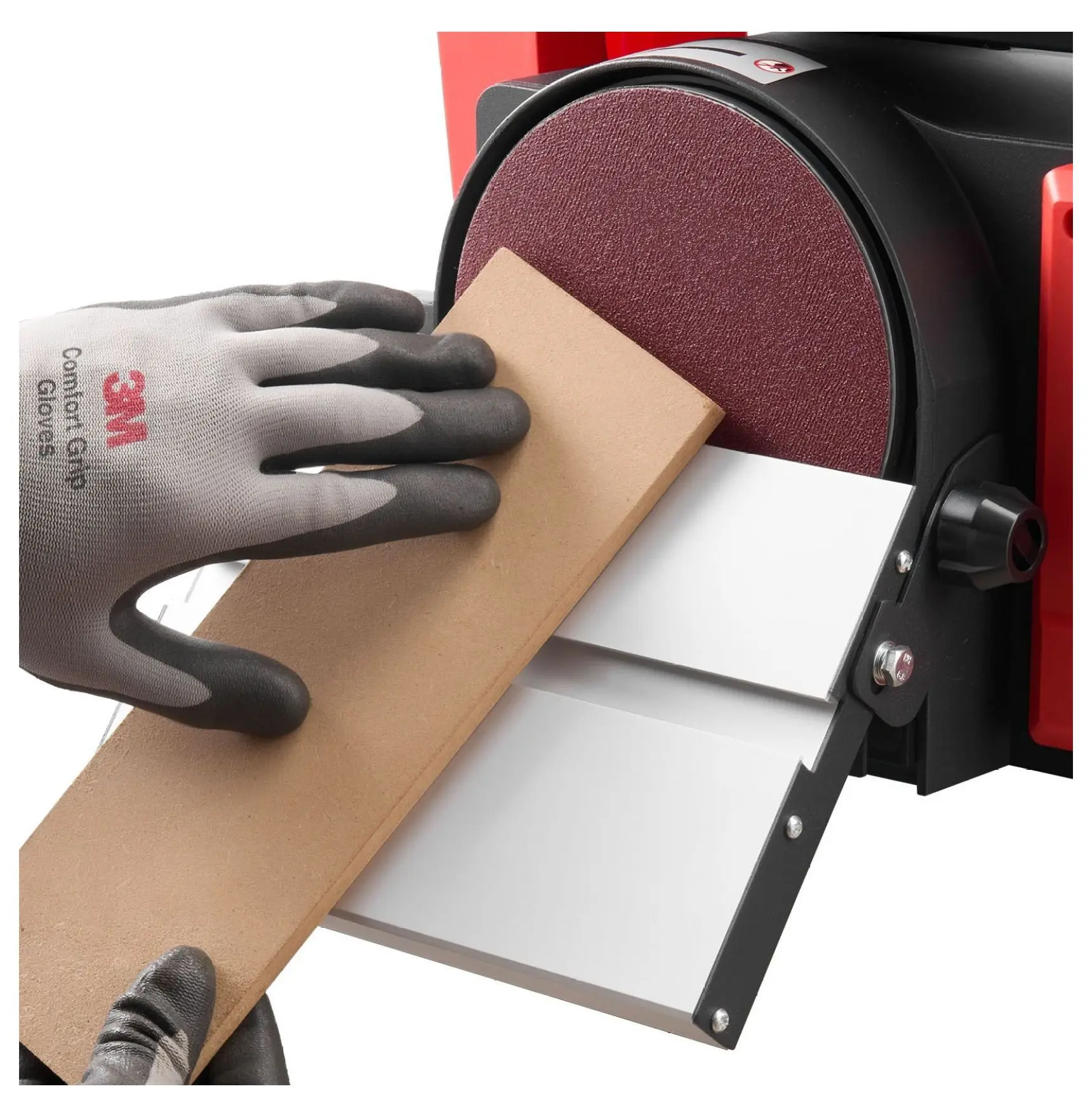 VEVOR 4" x 36" Belt & 6" Disc Sander Combo, 400W Wood Sander with Adjustable Tables, Dust Port, 3550 rpm & 600 rpm, for Smoothing Wood, Woodworking, DIY Projects