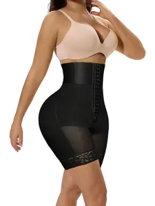 High Waist Tummy Control Shapewear Shorts - Butt Lifter Body Shaper for Women