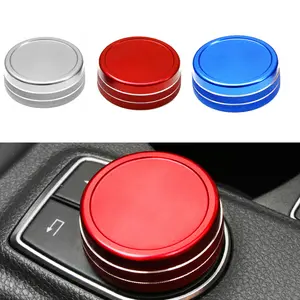 Car Center Console Multimedia Navigation Knob Decoration Cover For Mercedes Benz A B E GLA GLE CLA MB W176 W246 X156 2026 For your cars