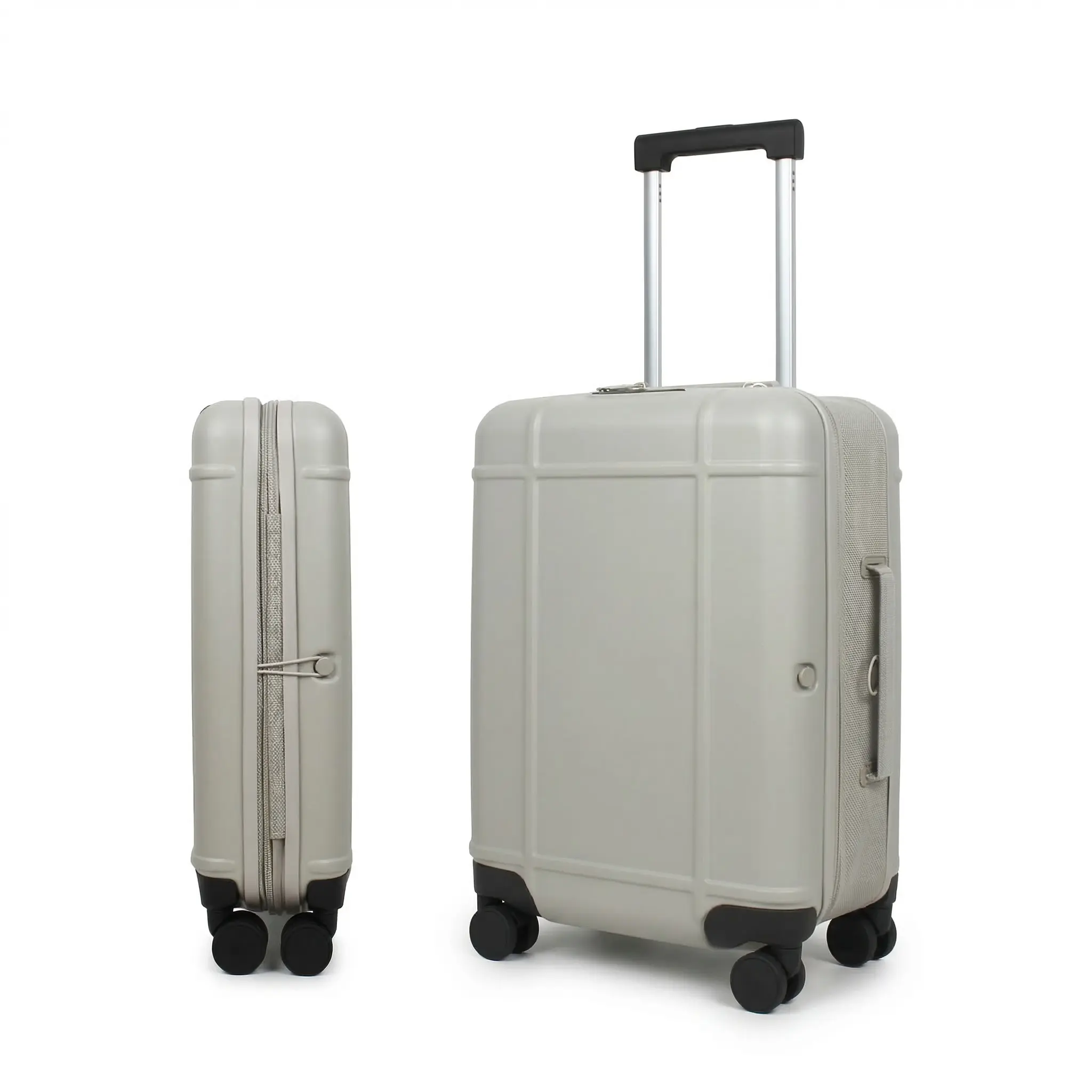 AEROARTLY Premium Collapsible Carry-On Luggage, Foldable Suitcase with Spinner Wheels, TSA Lock, Airline Approved, 20 Inch Travel Duffels