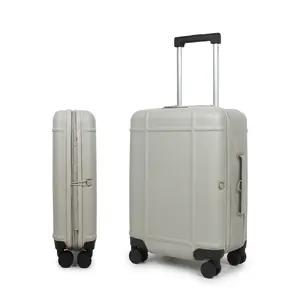 AEROARTLY Premium Collapsible Carry-On Luggage, Foldable Suitcase with Spinner Wheels, TSA Lock, Airline Approved, 20 Inch Travel Duffels