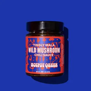Wild Mushroom Chili Sauce - Authentic Sichuan Flavor for rice, noodles, veggies - 300g