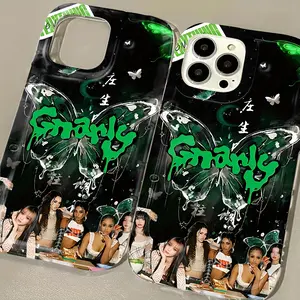 The K-Katseye Phone Case for iPhone 17 16e 16 15 14 13 12 11 Pro Max Mini Air XR XS X 7 8 Plus, Shockproof Soft Tpu Protective Back Cover Protector