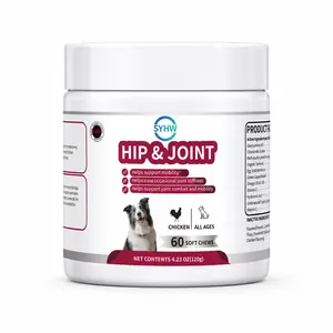 Dog Hip & Joint Supplement – Glucosamine Chews for Joint Support, Mobility & Pain Relief | MSM, Chondroitin & Turmeric Soft Chews