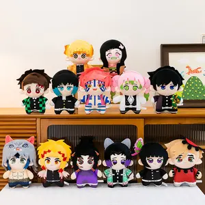 Demon Slayer Plush Doll Anime Peripheral Cartoon Stuffed Toy Kids Gift