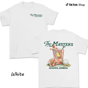 The Masters Augusta Georgia Golf Cocktail Shirt For Men For Women, Augusta Souvenir Tee, Azalea Drink Graphic, Tournament Keepsake Gift, Trendy Unisex Shirt