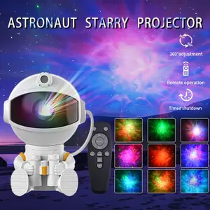 Astronaut Galaxy Projector Starry Night Lights for Bedroom LED Nebula Lamp Decoration Child Adult Holiday Birthday Gift