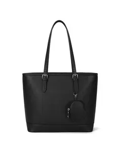 Women's Large Capacity PU Leather Tote Bag, Commuter Tote Bag, Fashionable Practical Design, Ideal for Commuting, School, Work, Travel