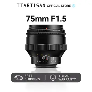 TTARTISAN 75mm F1.5 Full Frame Manual Focus Lens M42 Mount — Stunning Swirly Bokeh Portrait & Creative Lens