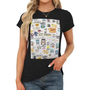 Gilmore  Women's round-neck short-sleeved T-shirt, slimming top for going out, sexy basic style T-shirt Womenswear Baby