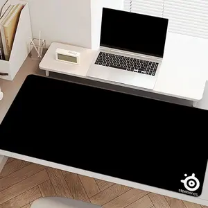 Gaming Mouse Pad Black Desk Mat Extended XL MousePad Office Desk Accessories- Multicolor Non-Slip Stitched Edge Computer Mat For Desk 35.4x15.7 Inches Rubber Base Laptop Keyboard Pad for Home Office & Gamers,Durable and Spill-Resistant