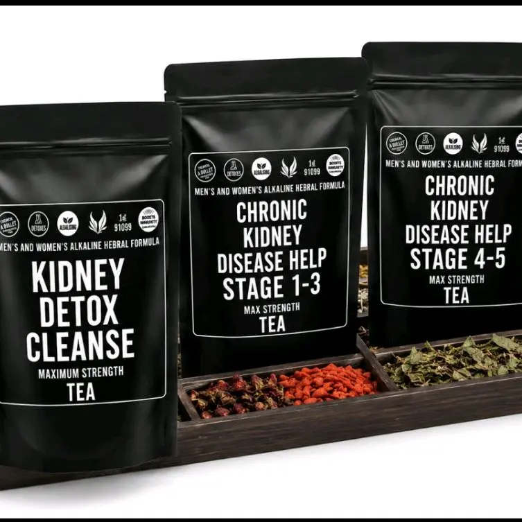 KIDNEY TRIPLEXA REVITALIZER  TEA- 3 OPTIONS 100% NATURAL ORGANIC  REVITALIZER HERBAL KIDNEY TEA
