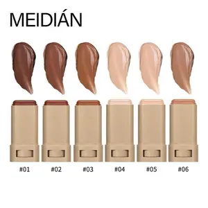 Long-lasting Moisturizing Solid Foundation, 1 Count Waterproof & Trans-proof Hydrating Foundation, Lightweight and Silky Texture, Suitable for All Skin Types, Makeup, Cosmetic