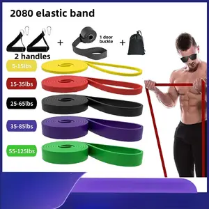 Resistance band TPE elastic band for training, stretching the back, fitness, glute exercises, yoga, pull-ups, resistance band