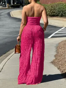 Women's High Waist Sleeveless Maxi Dress, Plain Color Fitted Design, Summer Casual Party Wear, Elegant Womenswear Clothing