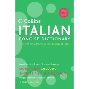 USED-Collins Italian Concise Dictionary, 4e (HarperCollins Concise Dictionaries) by HarperCollins Publishers (Paperback)