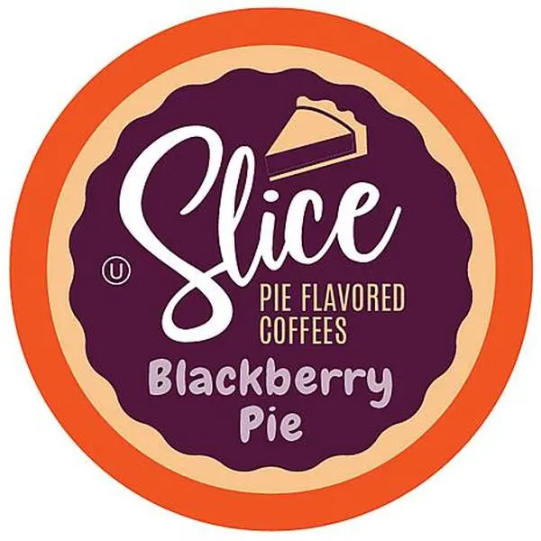 Two Rivers Coffee Slice Flavored Coffee Pods for Keurig, Blackberry Pie 40-Count