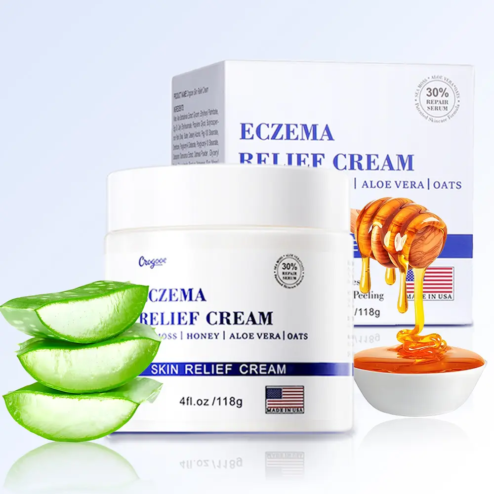 Nourishing Eczema Cream for Itchy Skin - Fragrance-Free, Zero-Irritant Formula to Soothe Dryness and Discomfort | For Daily Skin Comfort and Hydration