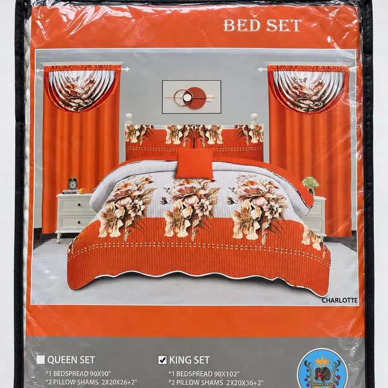 8 Pcs Bedspread set