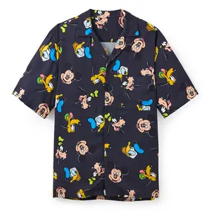 Disney Store Mickey Mouse and Friends Camp Shirt for Men