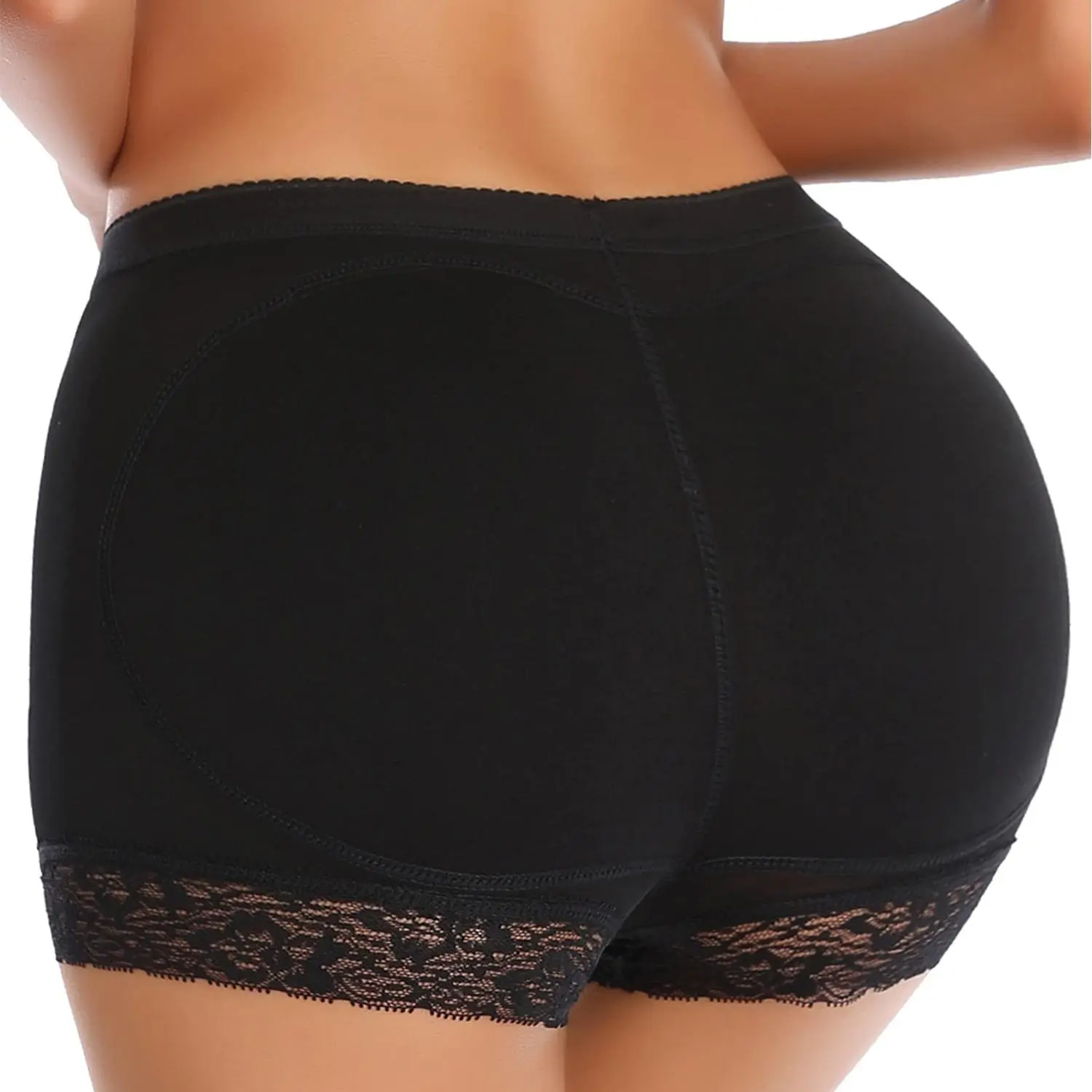 Women Padded Hip Enhancer Shorts Laced Seamless Hip Ehancer Underwear Everyday Soft and Comfortable summerwins