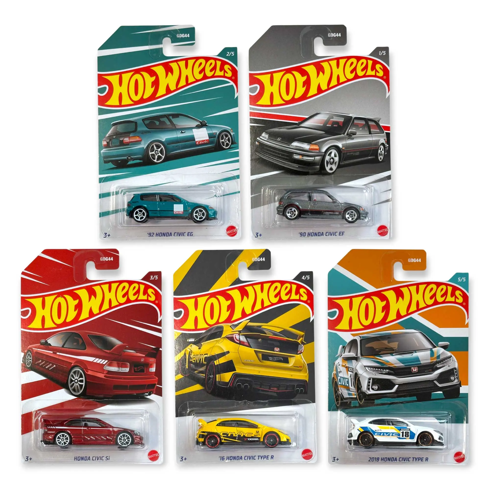 Hot Wheels Honda Civic 50th Anniversary Edition Walmart Limited | Protectors | 1:64 Scale Diecast Collectible Cars
